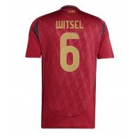 Billiga Belgien Axel Witsel #6 Hemma fotbollskläder EM 2024 Kortärmad